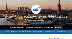 Desktop Screenshot of dhrs.se